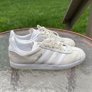 adidas Gazelle - Women's Size 8.5.  Cream Color
